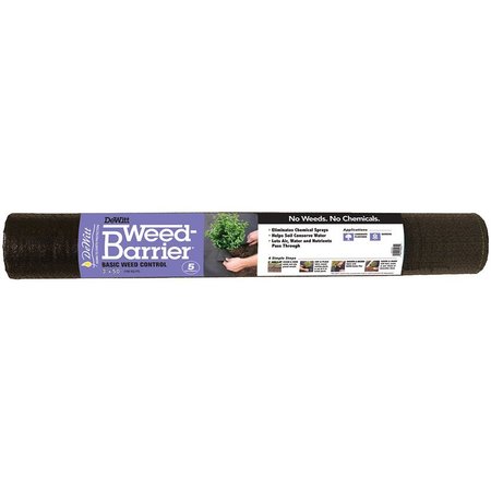 Dewitt BARRIER WEED 5YR BLACK 3X50FT DWB10350